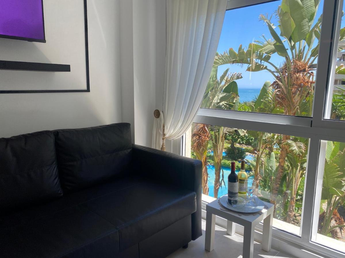 Modern Sea View Studio In Benal Beach Benalmadena Ngoại thất bức ảnh